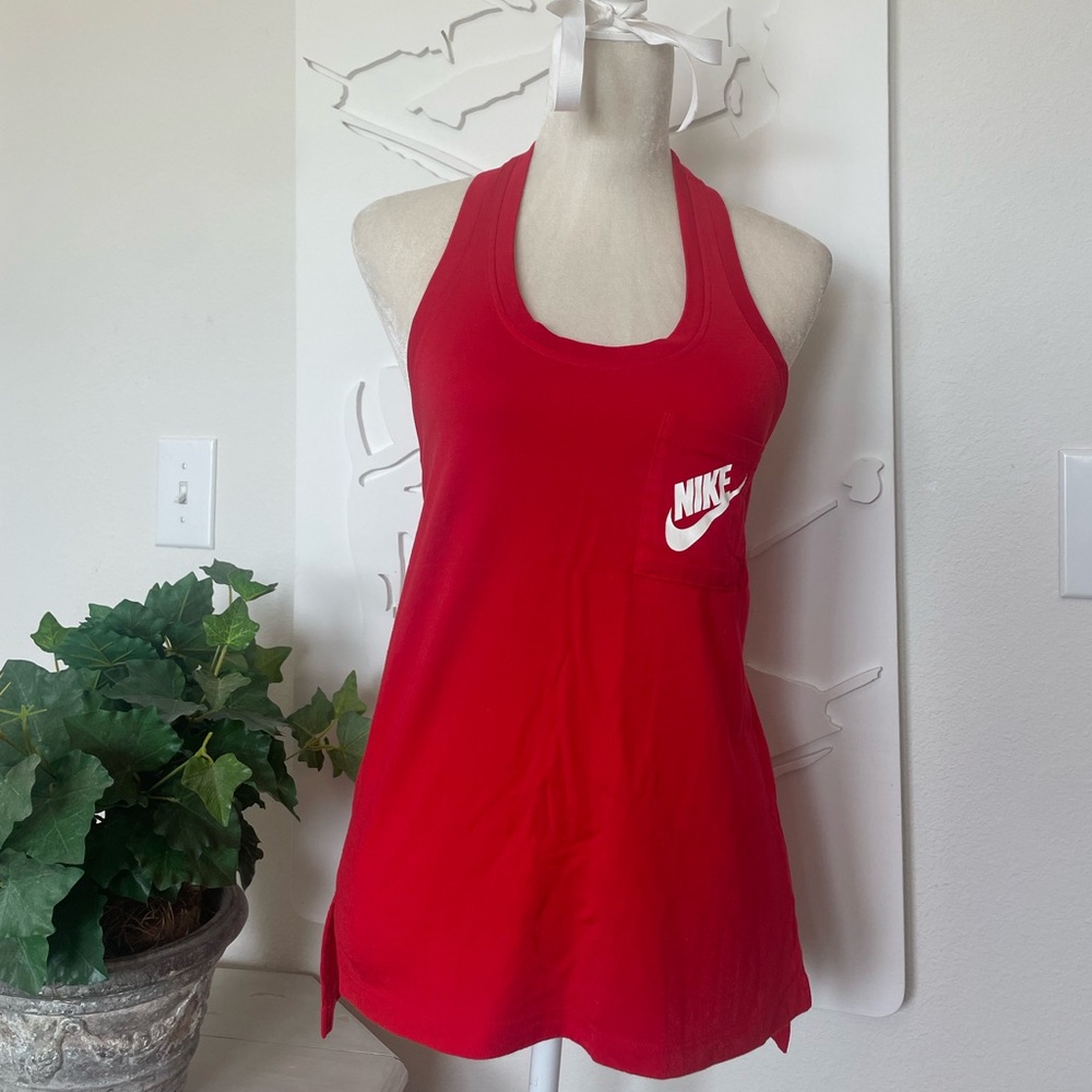 Red Nike Tank